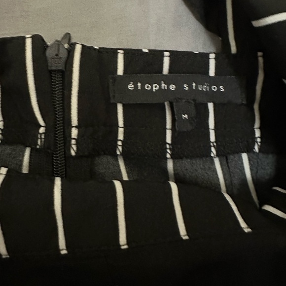 Etophe Studios Black & White Jumpsuit - Size Medium - Picture 7 of 8